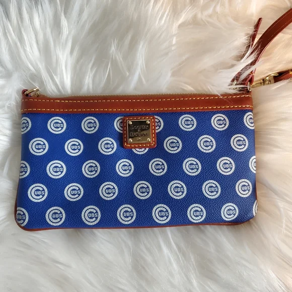 Dooney & Bourke World Series Cubs Wristlet - Picture 3 of 7